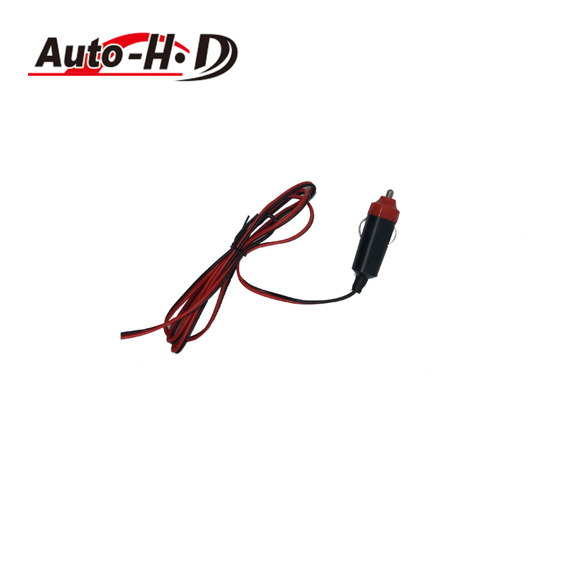 12v8寸车载电风扇24V大货车面包车用大风力制冷电扇可摇头风扇白底实物图