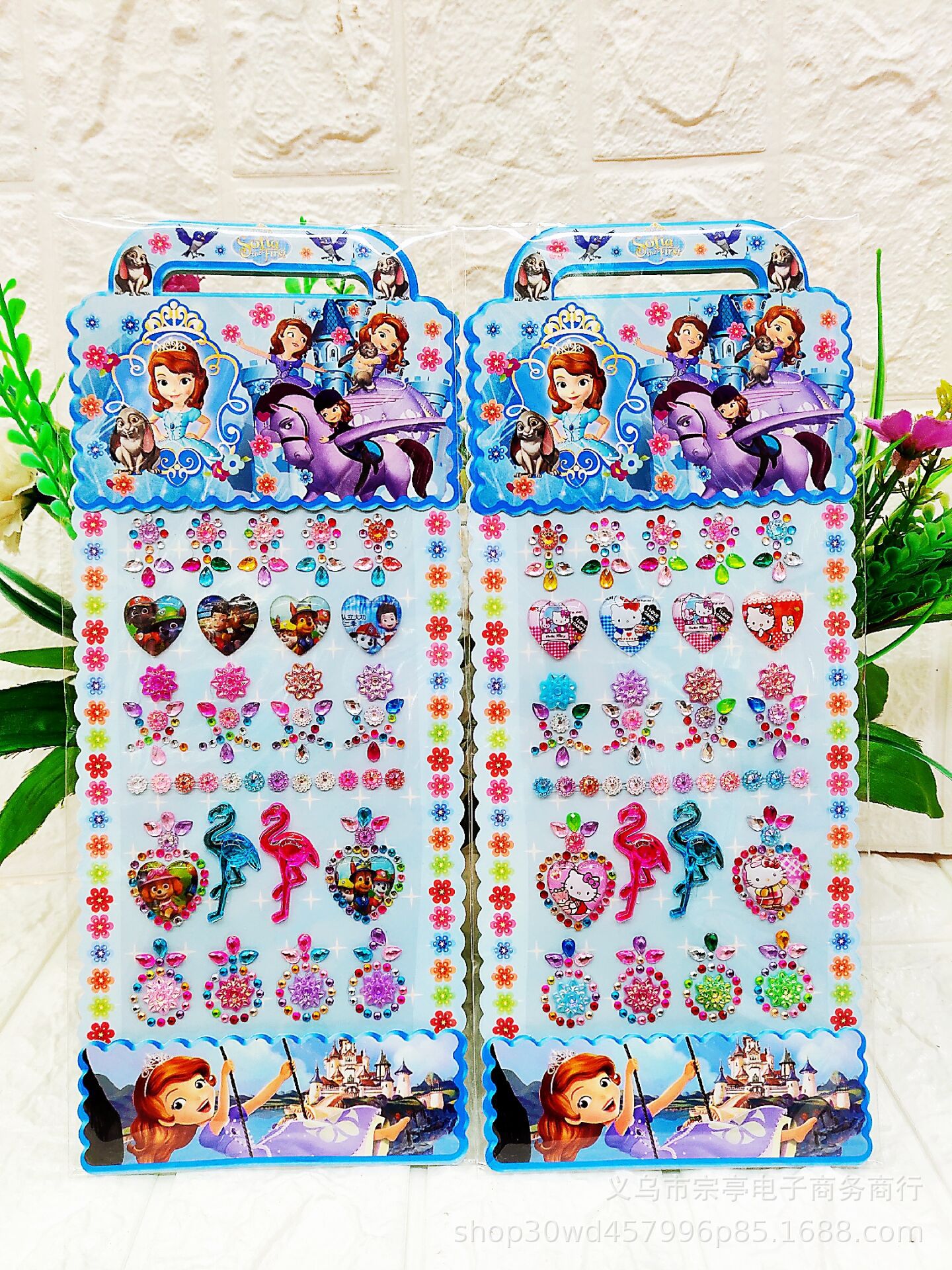 创意贴纸实物图