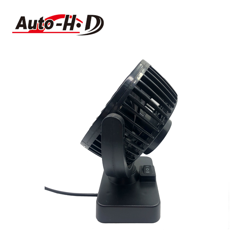 Car Fan 12V Volt Minivan Powerful Large Air Volume Car Refrigeration Cigarette Lighter Electric Fan Dc Specification drawing