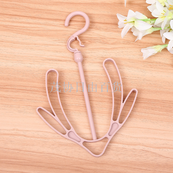 Windproof drying rack 360 degree rotating drying rack balcony drying rack shoes hanging shoes hanger hooks