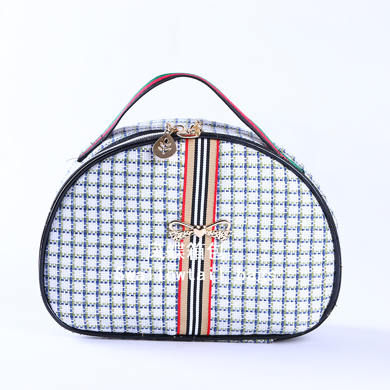 Women's Bag Thousand Bird Lattice Handbag Youth Hand Bag New Fashion Casual Women's Bag details Picture