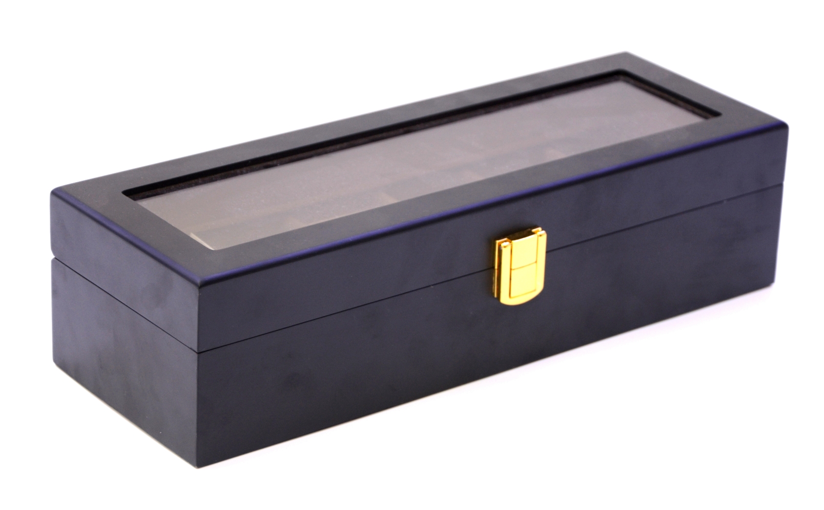 Leather 6 seat watch box men's business watch box PU high-end watch box custom manufacturers direct thumbnail