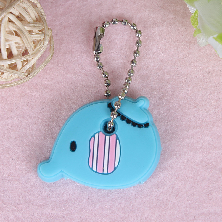 Cute three-dimensional key cases, creative cartoon small pendants, pvc soft rubber key chains. Large quantities available for wholesale and customization Specification image