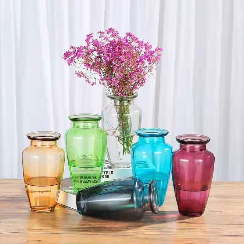 北欧花瓶家居装饰玻璃花瓶插花工艺玻璃花瓶详情图3