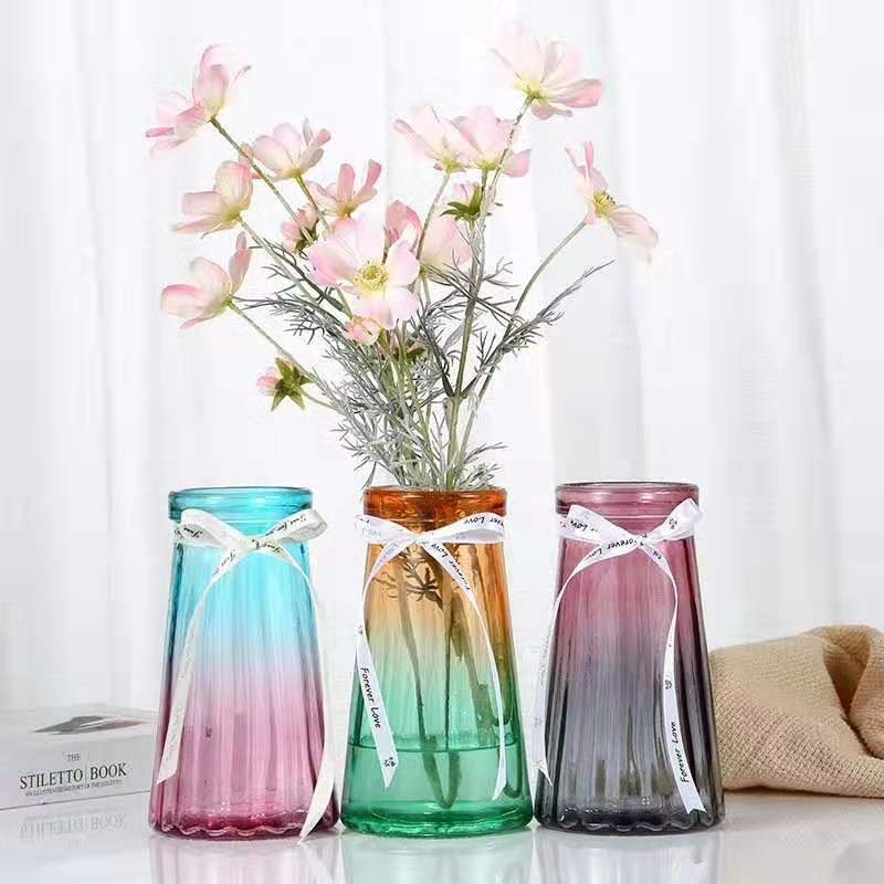 北欧花瓶家居装饰玻璃花瓶插花工艺玻璃花瓶详情图4