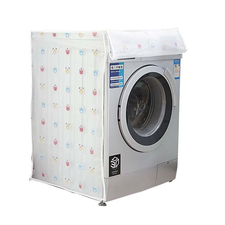 Transparent waterproof washing machine cover, household fully automatic agitator drum dust cover, washing machine case batch 171g Application Scenario