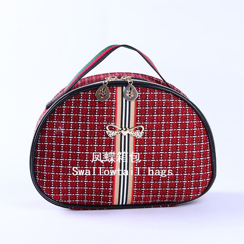 Women's Bag Thousand Bird Lattice Handbag Youth Hand Bag New Fashion Casual Women's Bag Application Scenario
