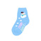 宝宝圣诞袜 男女童冬季加绒加厚毛巾袜珊瑚绒 可爱婴儿袜子白底实物图