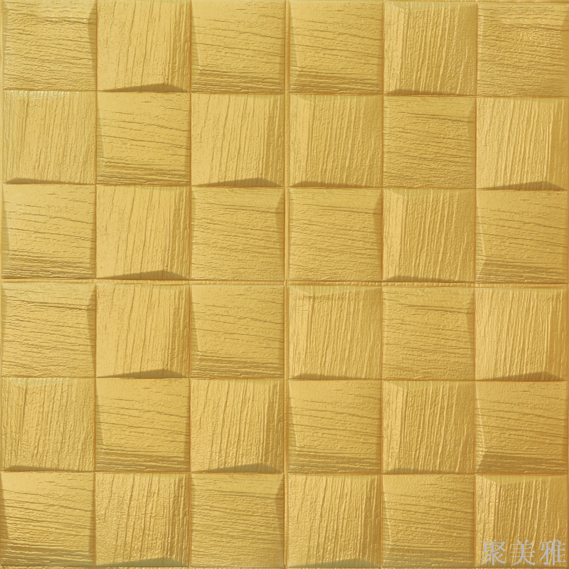 【聚美雅】墙纸自粘卧室温馨3d立体墙贴防水泡沫装饰6mm背景墙产品图
