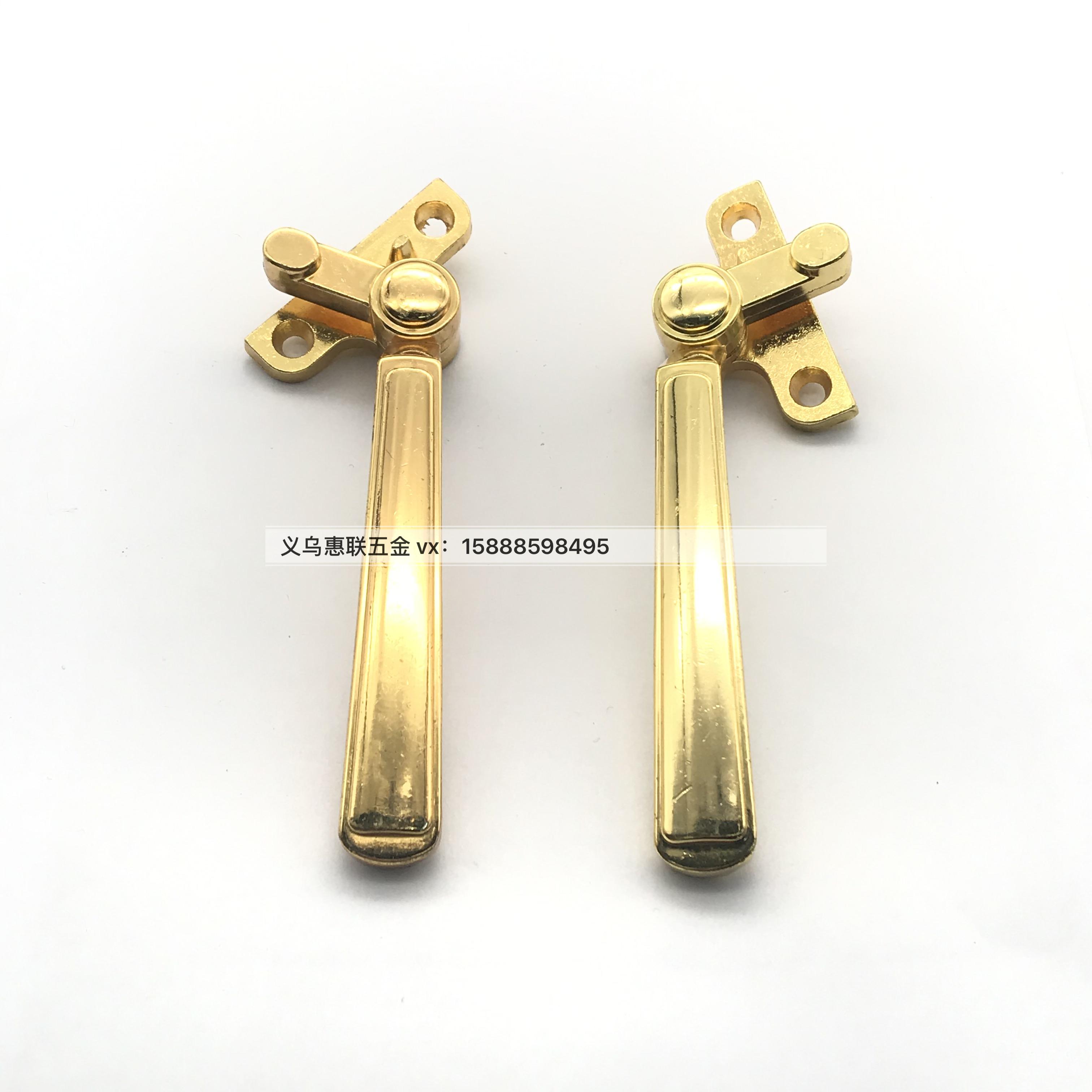 Manufacturers direct European zinc iron glossy window handle furniture hardware accessories