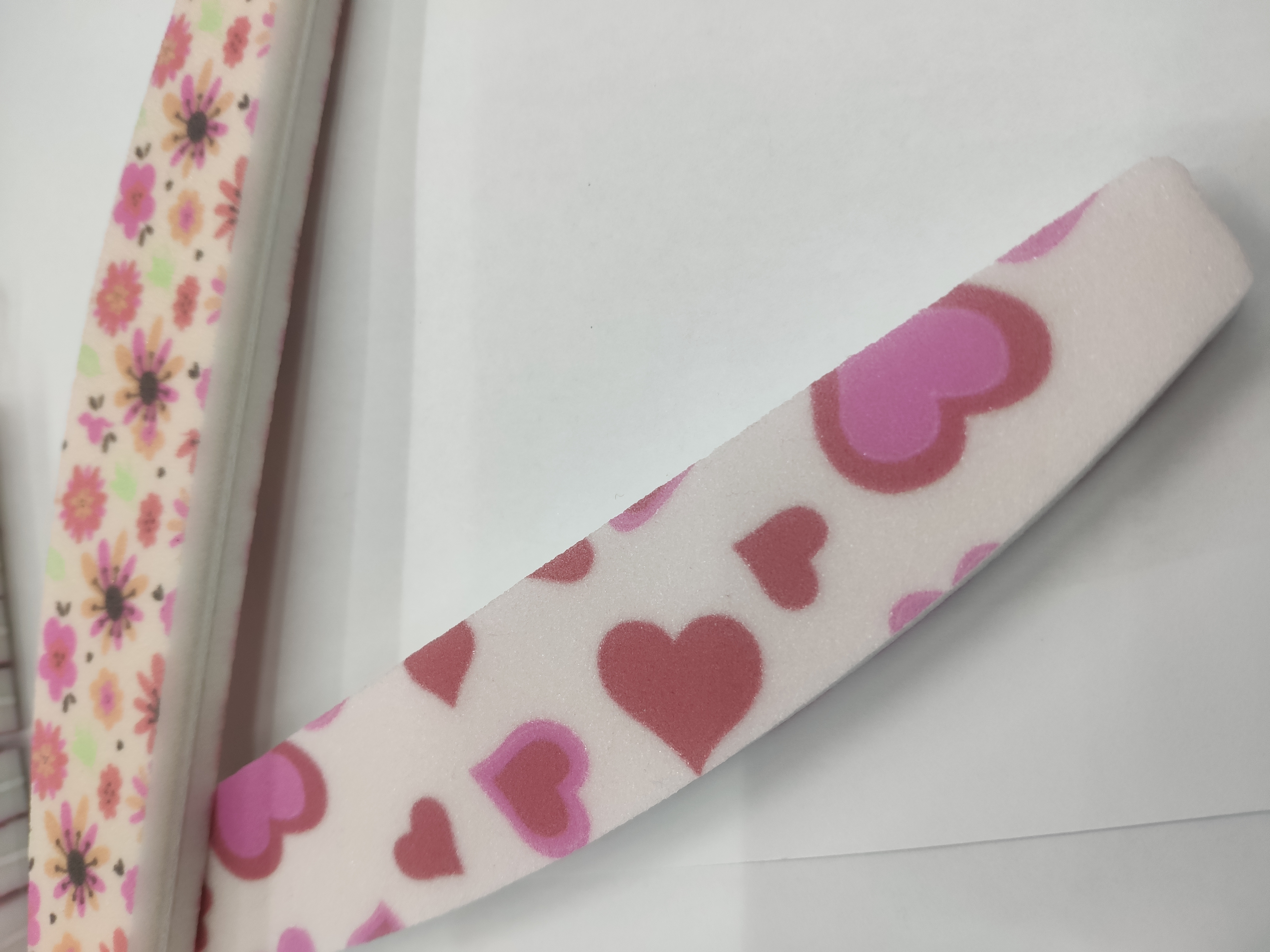 美甲工具 海绵锉指甲锉条 修甲豆腐块