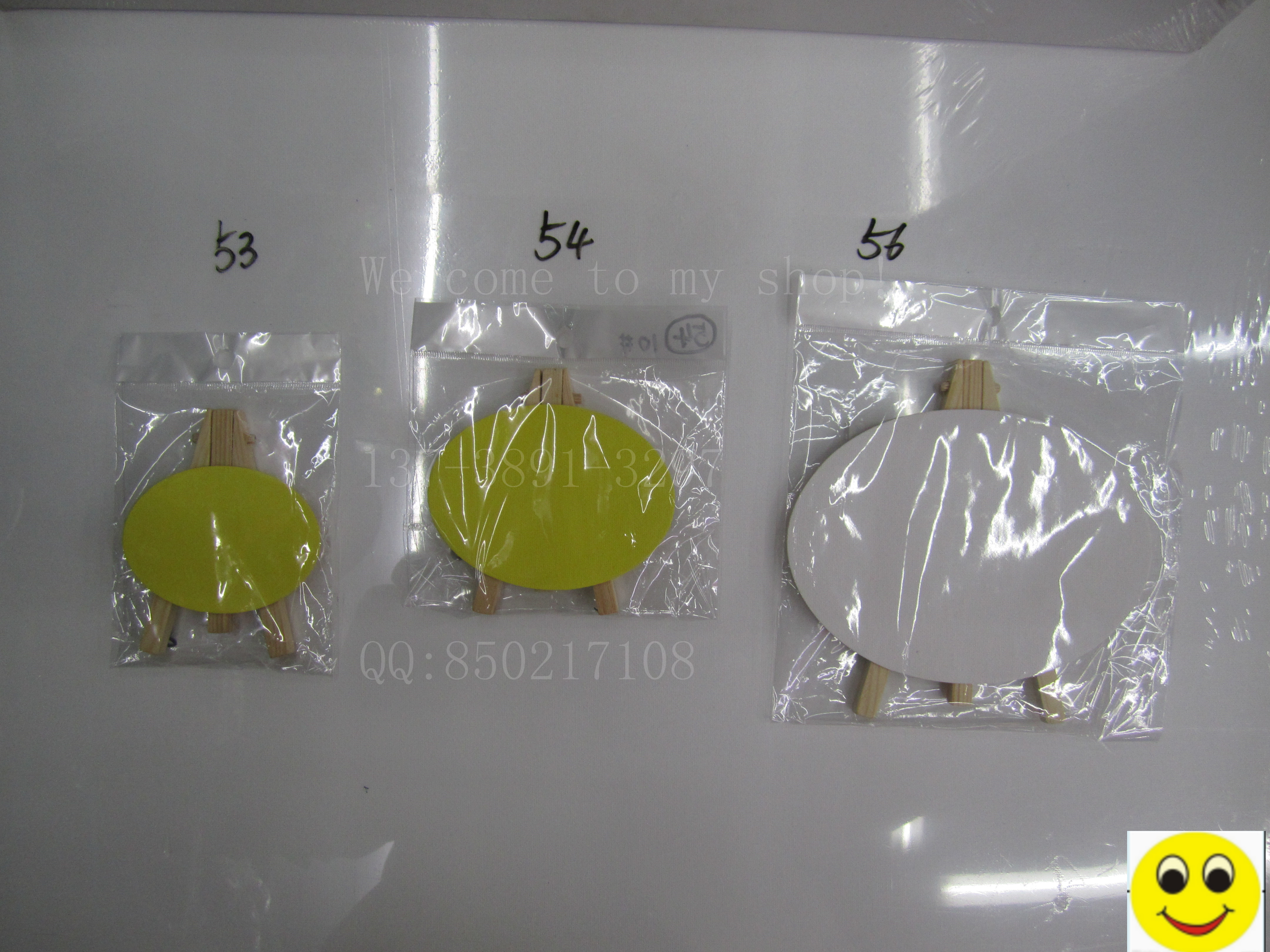 54迷你帆布全棉油画框帆布画全棉布画板细节图