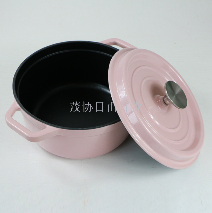 24cm soup pot without coating, non-stick stew pot, thickened multi-functional pot, induction cooker, gas universal details Picture
