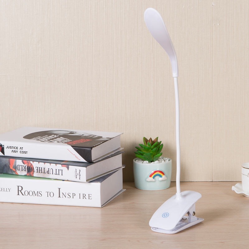 台灯创意夹子简约卧室床头儿童usb充电学习书灯定制促销礼品新款产品图