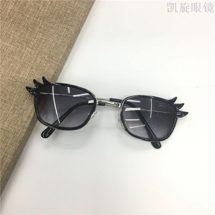 儿童太阳镜新防紫外线小孩个性墨镜时尚眼镜宝宝可爱儿童镜产品图