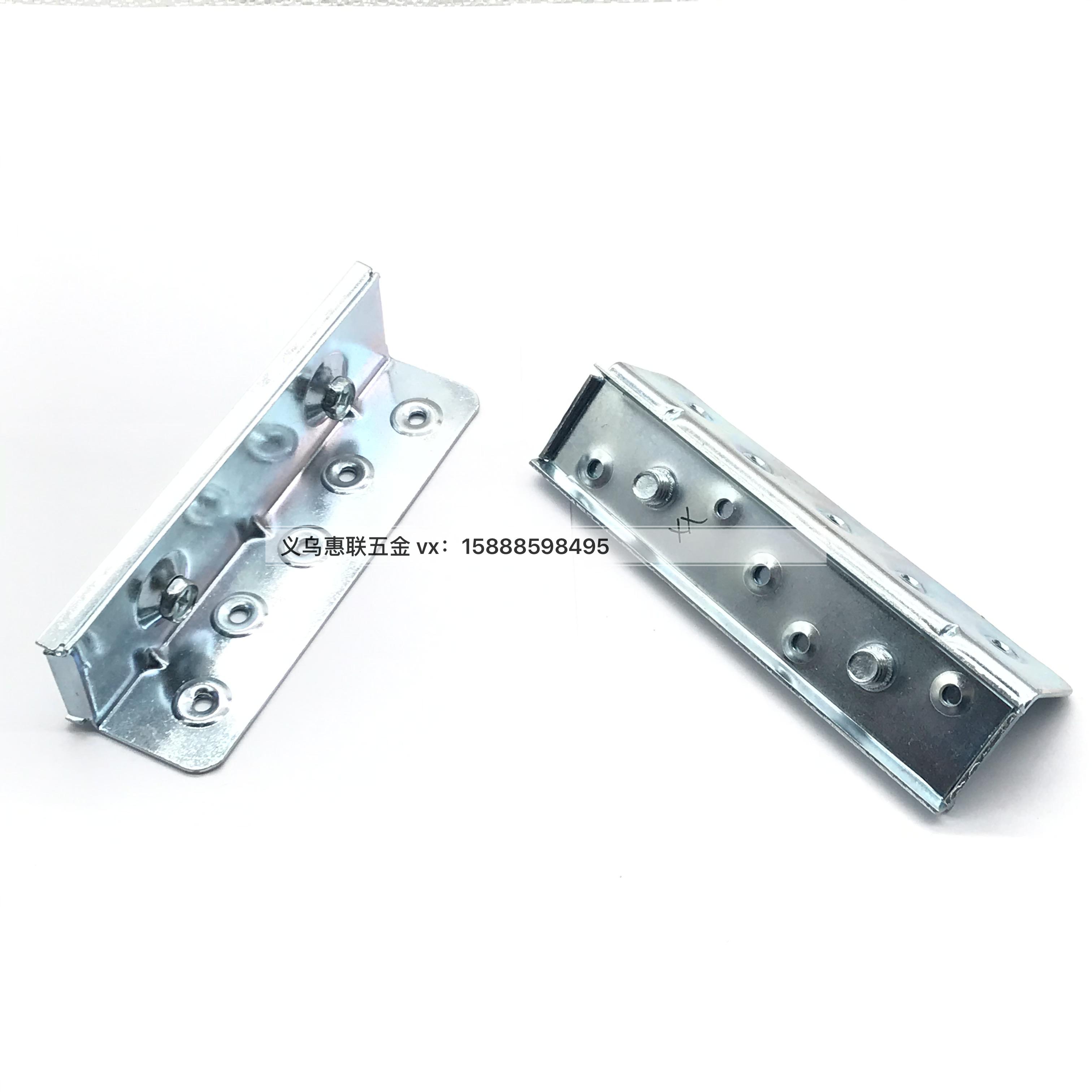 Thick bed hook bed hinge bed hanging code invisible bed Angle code bed buckle furniture bed connector