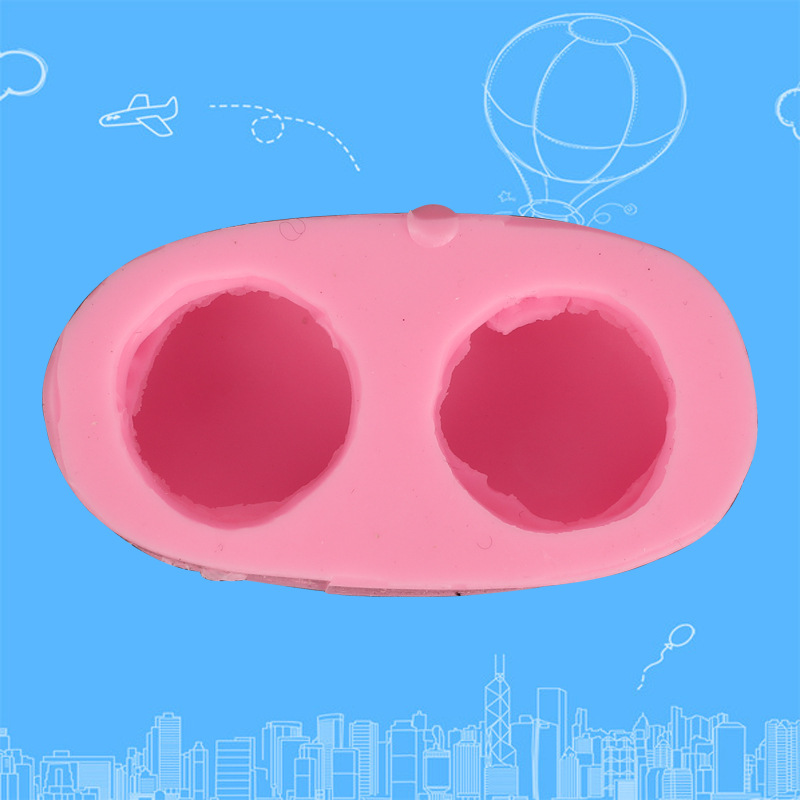 迷你翻糖蛋糕模蛋糕制作工具 圆型造型烘焙用品可爱蛋糕模具