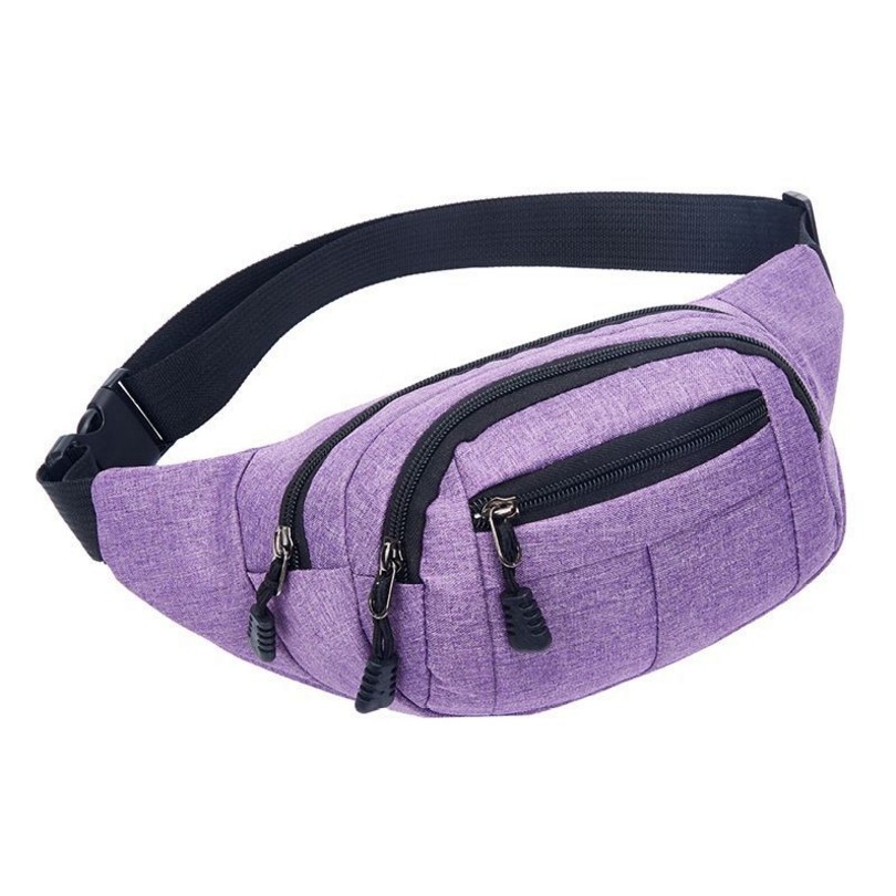 单肩包时尚男士腰包手机包收银包骑行跑步运动腰包