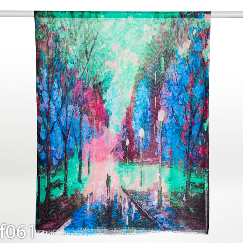 Cross-border new spring and summer new oil painting series digital printing sample can be customized for the choice of 10,000 pictures thumbnail
