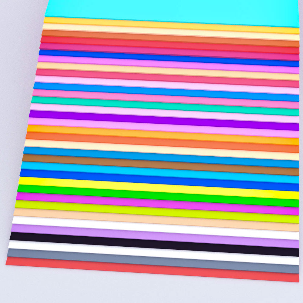 Kindergarten handmade materials: EVA sponge paper 50*50cm, foam paper, children's handmade colored paper, eva sponge paper-cutting