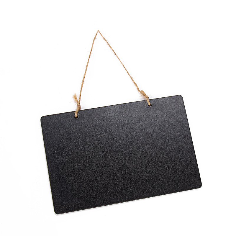 Back-to-school blackboard pendant, student small blackboard, double-sided message board, creative diy home decoration, hanging craft Application Scenario