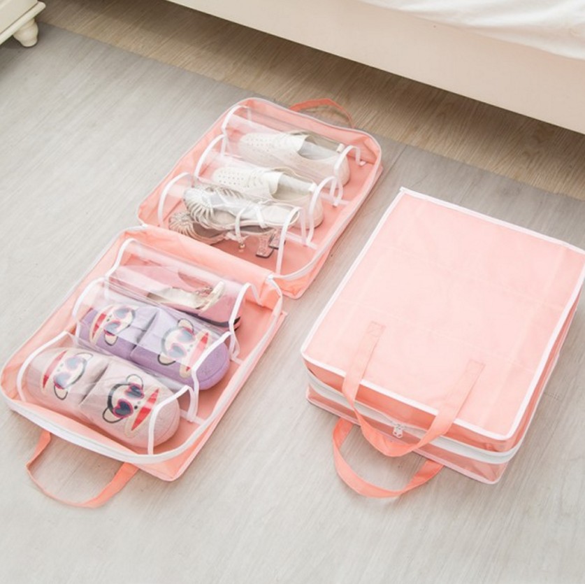 Large capacity portable shoe bag Travel shoe storage bag Organizer bag Dust shoe storage bag Shoe storage bag