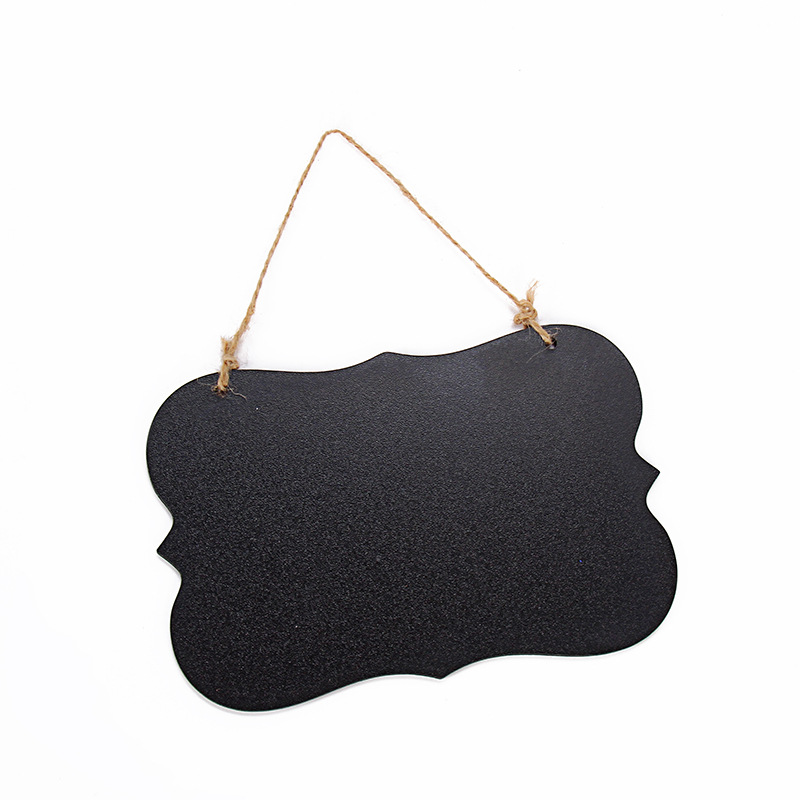 Back-to-school blackboard pendant, student small blackboard, double-sided message board, creative diy home decoration, hanging craft Item Picture