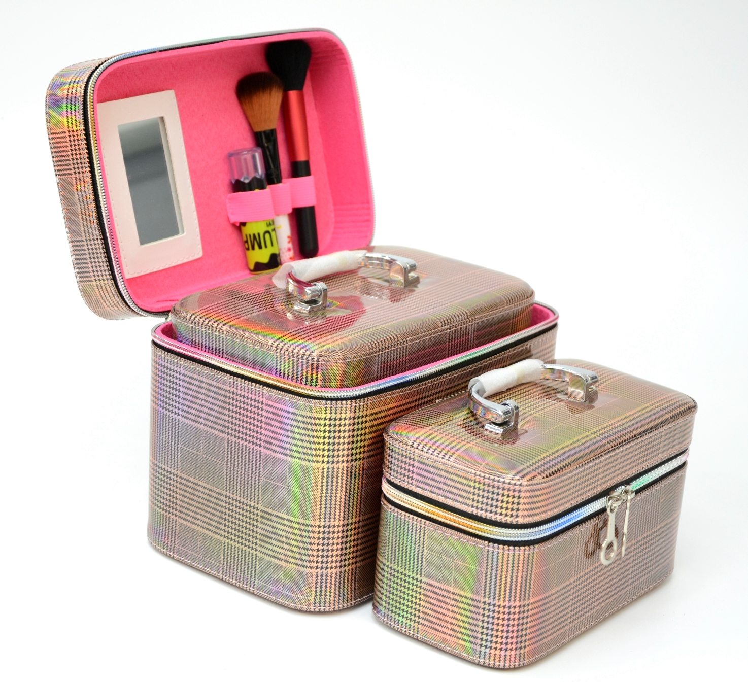 New Korean cosmetic bag three-piece home travel portable toiletry case travel storage bag