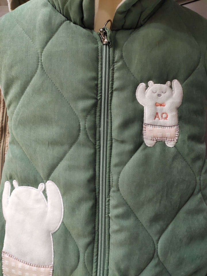 童棉袄/棉服实物图