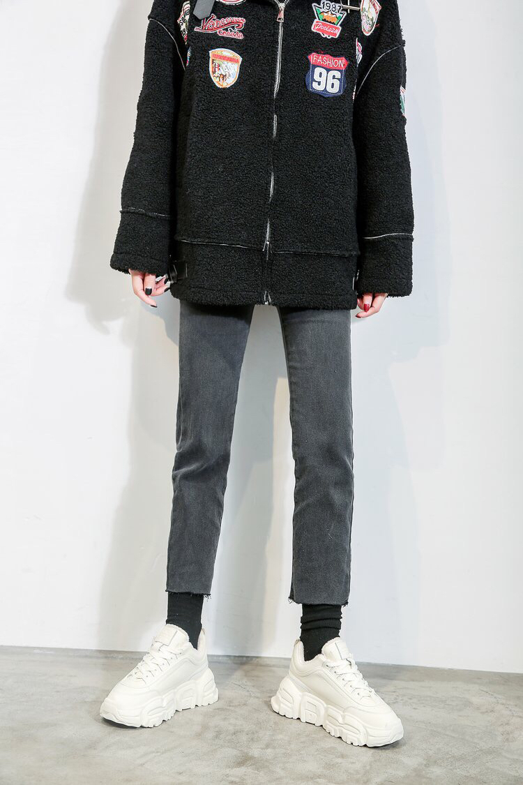 女式时装单鞋实物图