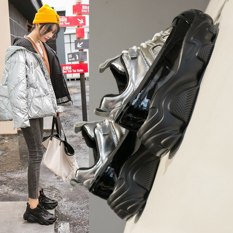 女式时装单鞋实物图