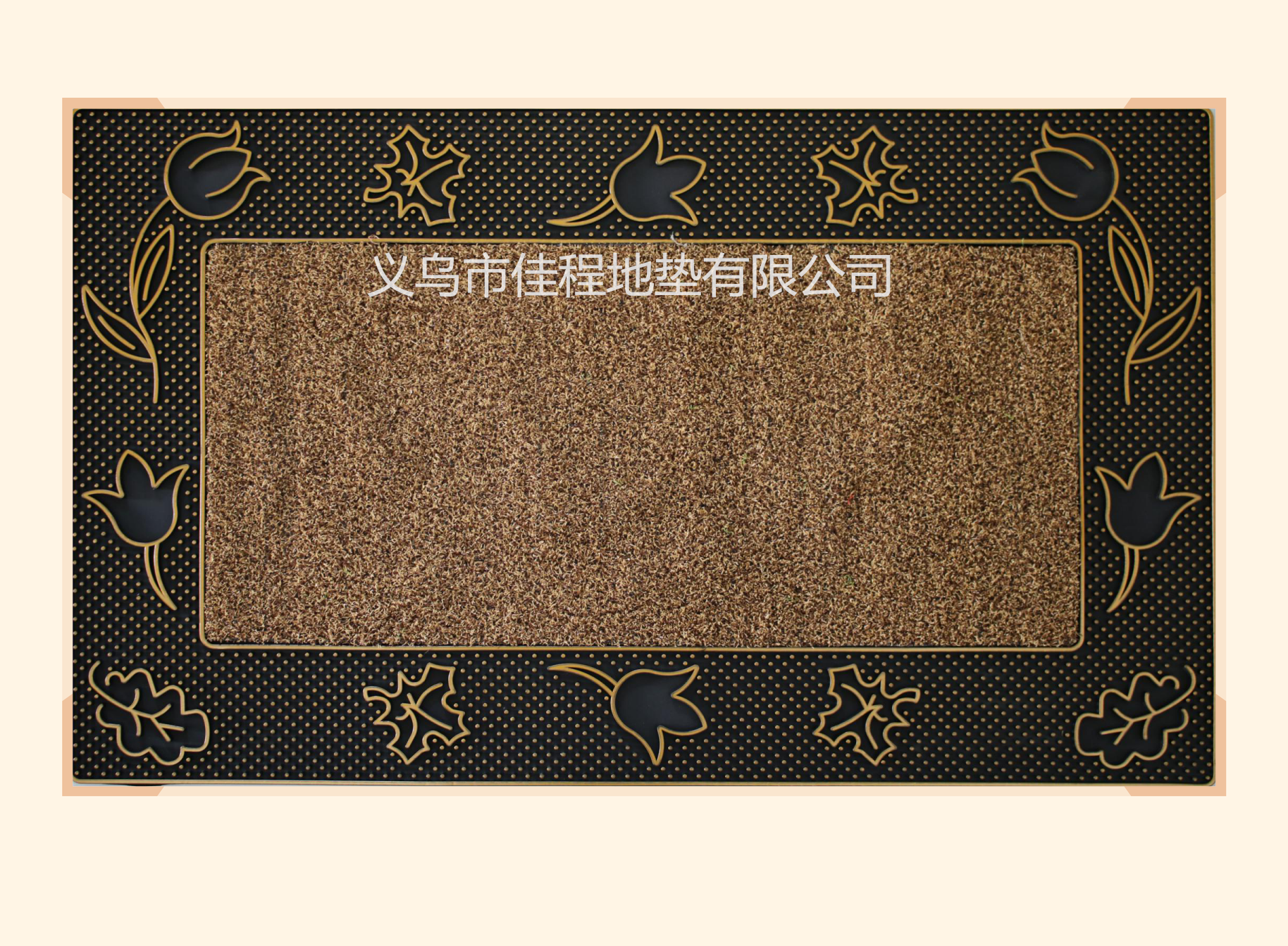 New lawn injection molded mat, door mat, floor mat, entrance injection molded foot mat, lawn mat, PVC door mat, anti-slip floor mat, 40*70cm details Picture