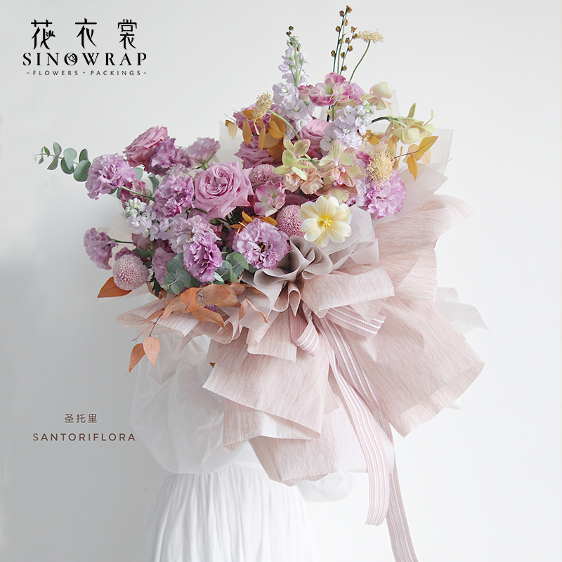 希尔克/花衣裳包装纸/防水包装纸产品图