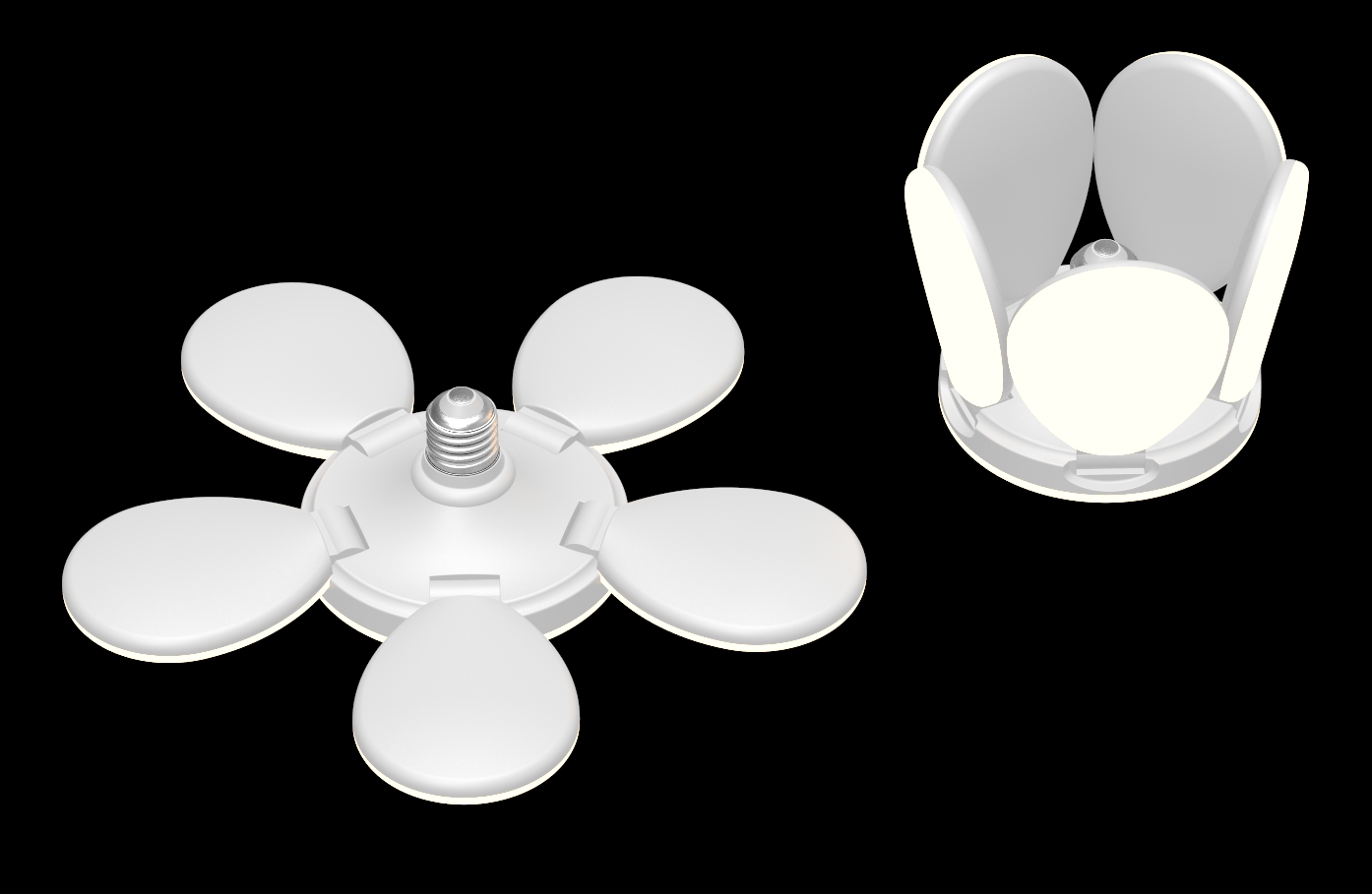 AC85-265V 50W High-brightness five-leaf lamp