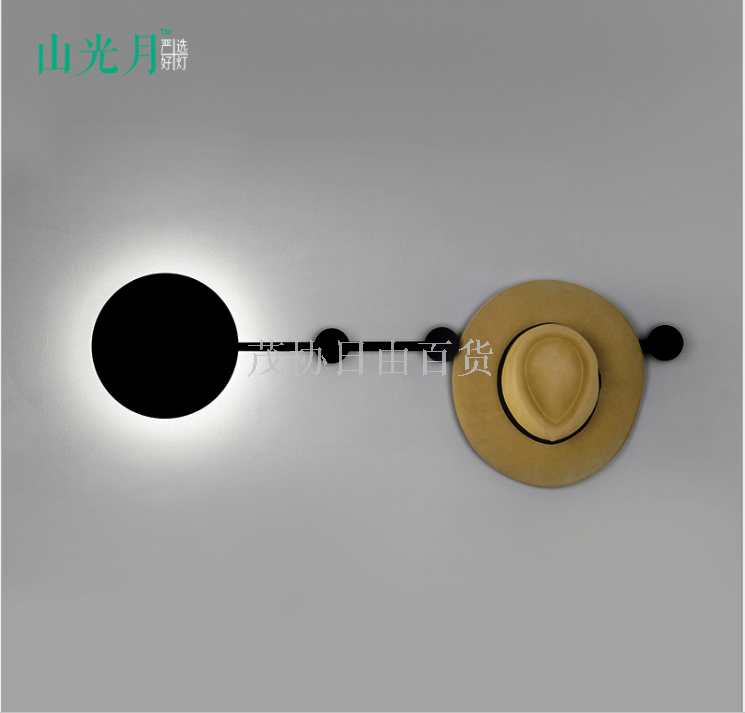 Minimalist wall light Northern Europe postmodern net red hanging cloakroom entrance stairs corridor wall light led creative light