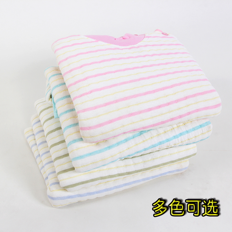 Free shipping for new winter children's cotton-padded pajamas, thickened three-layer home wear, and warm sets for boys, girls and children Specification image