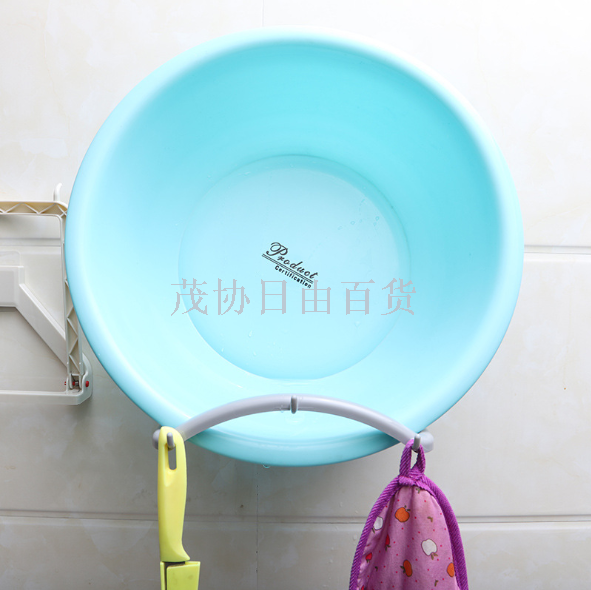Washbasin stand Wall hanging Bathroom storage basin punch-free storage Toilet washroom washbasin stand