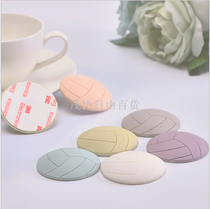 Volley-ball thickened silicone anti-collision mat door wall mute anti-fender door handle protective mat rubber anti-collision patch