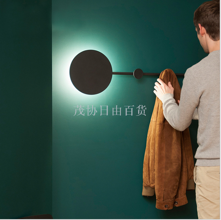 Minimalist wall lamps, Nordic postmodern internet-famous hanging wardrobe, entrance hall, staircase, corridor wall lamps, led creative lights Item Picture