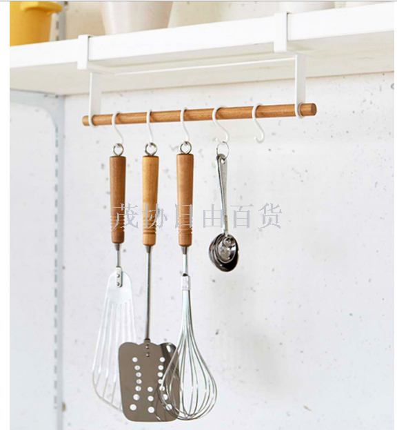 Built-in cabinet hanger Built-in cabinet hanger non-staple non-scratch hook kitchen rack
