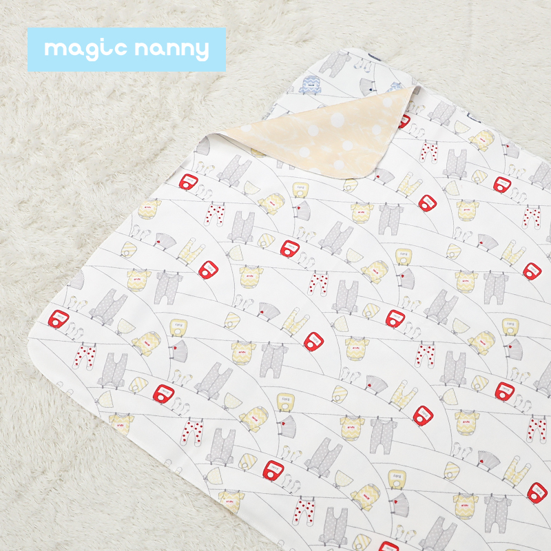 Baby Crystal Fleece Diaper Pad Waterproof, Breathable And Washable Baby Double-Sided Leak-Proof Mattress Children's Oversized Nursing Pad Item Picture