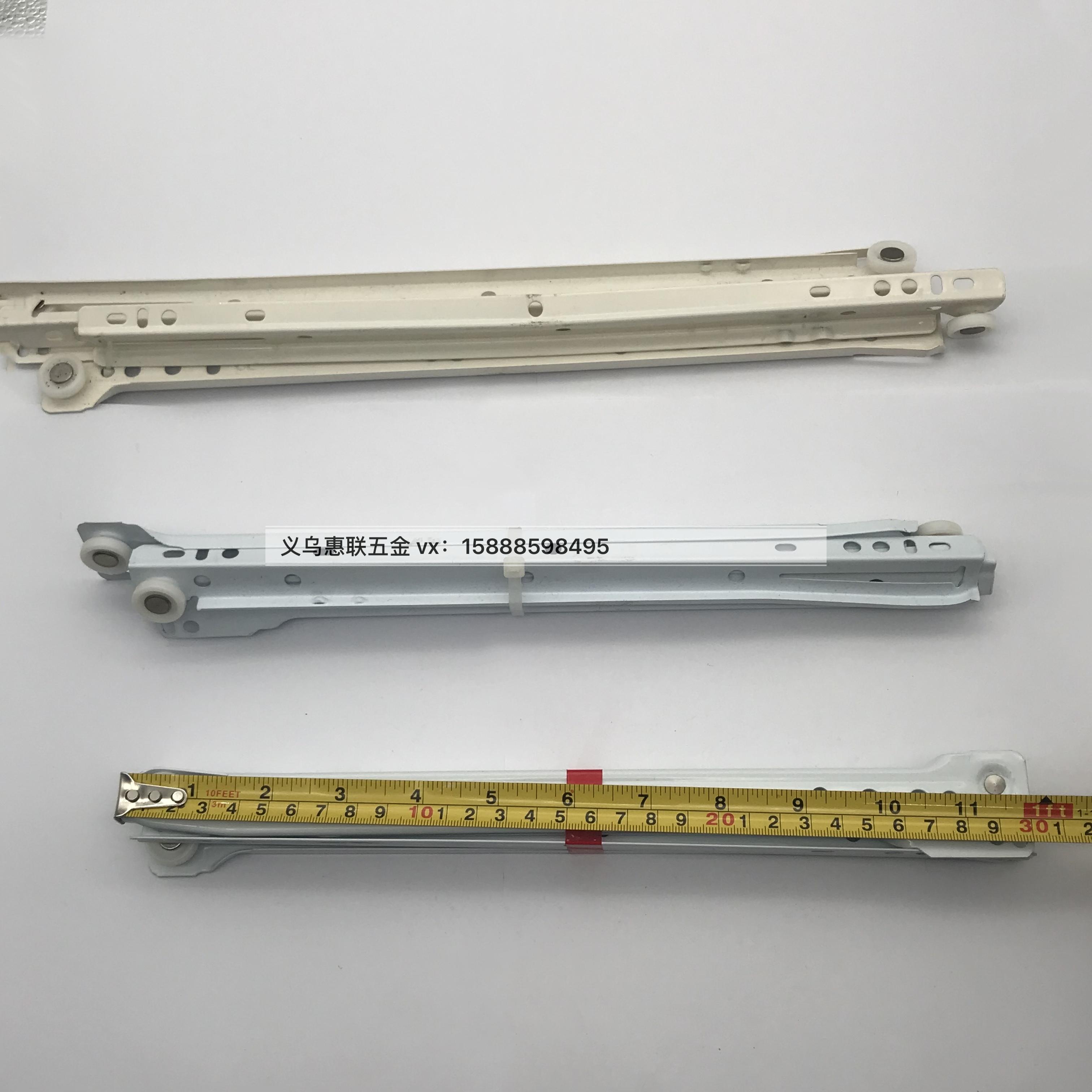 Factory Direct Sales Of 12-Inch, 14-Inch And 16-Inch White Drawer Slides Item Picture