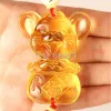 Xinong Rat Year Car Pendant Crystal Glass Rat Creative Spring Festival Car Interior Decoration 2020 Car Pendant details Picture