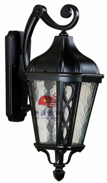 Simple European and American style rural outdoor wall lamps, all-aluminum waterproof balcony, garden, entrance, corridor and fence lamps are hanging