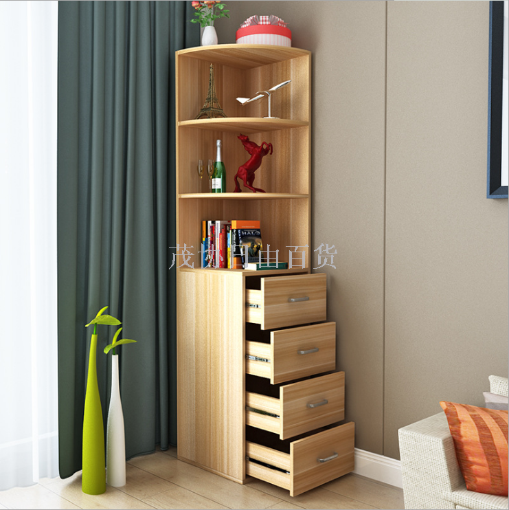 衣柜边柜细节图