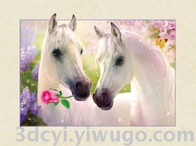 Manufacturers direct 3D 5D 3D painting 3D  spot animal landscape can be customized to the drawing thumbnail