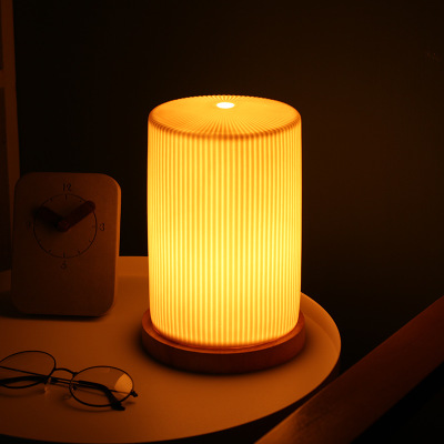 Bedroom nightstand lamp simple modern ceramic creative living room household American INS lamp decorative lamp
