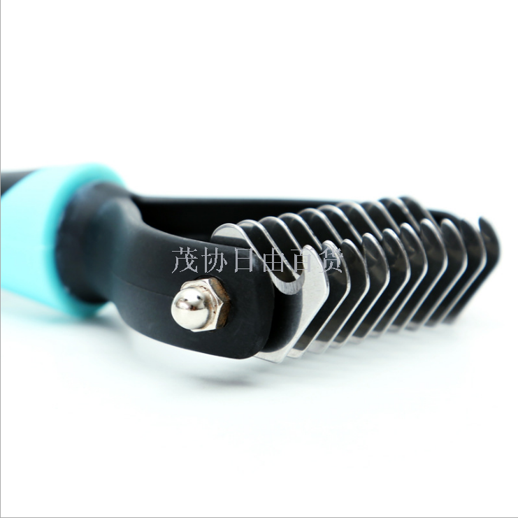 狗狗开结梳细节图