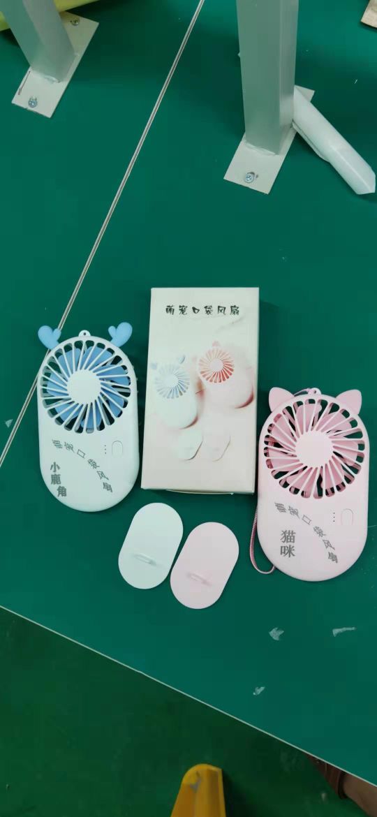 厂家直销USB小风扇充电小风扇KT猫小风扇细节图