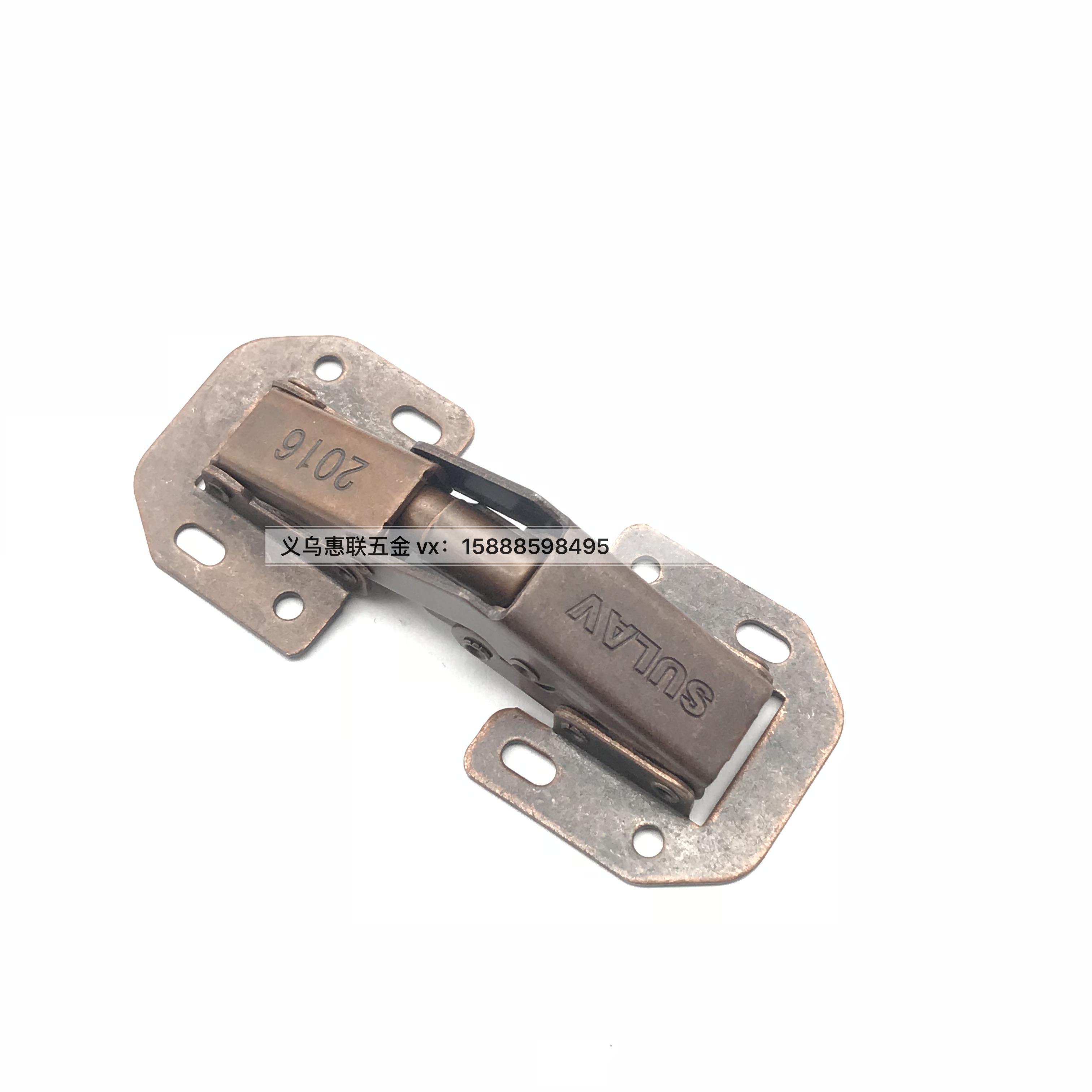 No-Drilling Hinge Cabinet Door Rebound Thickened Flip Cover No-Slotting Wardrobe Folding And Hinging Hinge